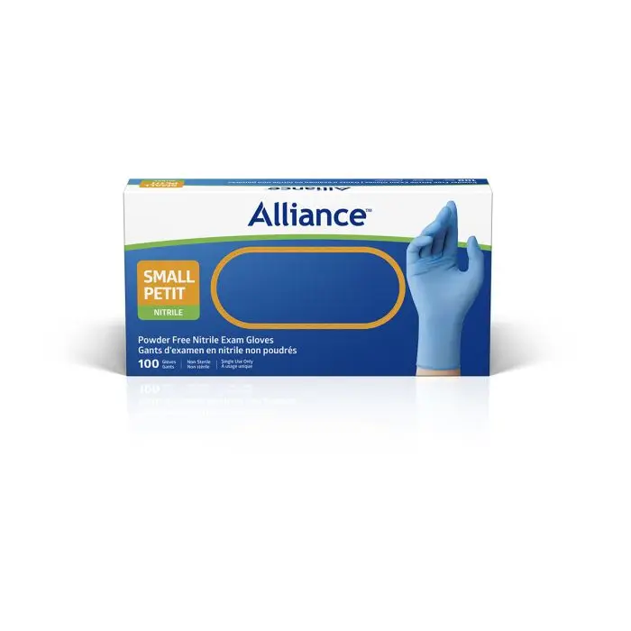 Premium nitrile exam gloves